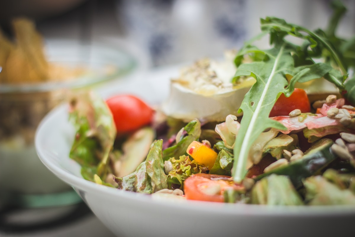 Salad hijau segar